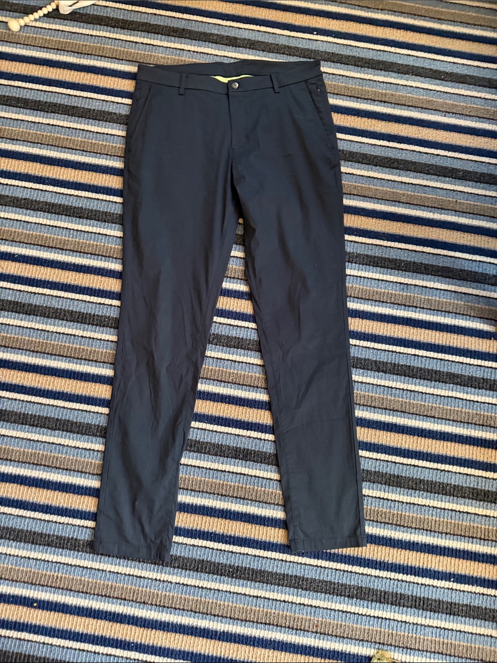 Birddogs Navy Slim Stretch Chino Pants